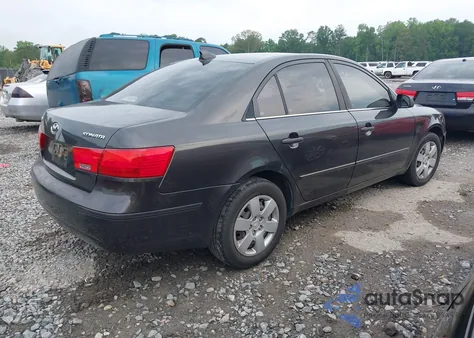 2009 Hyundai Sonata Gls z USA, uszkodzony, nr VIN 5NPET46C79H499014